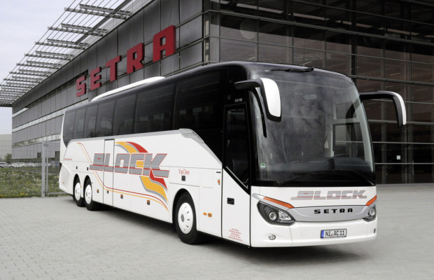 Erster Dreiachser der Comfort Class 500 in Deutschland