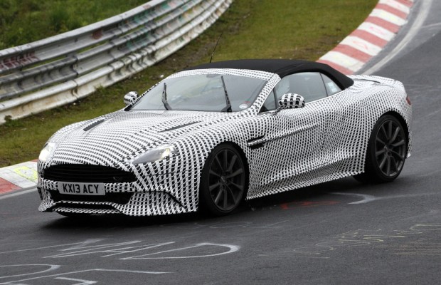 Erwischt: Erlkönig Aston Martin Vanquish Volante  – Schönheit oben ohne 