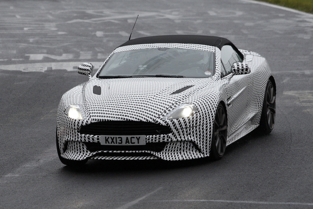 Erwischt: Erlkönig Aston Martin Vanquish Volante  – Schönheit oben ohne 