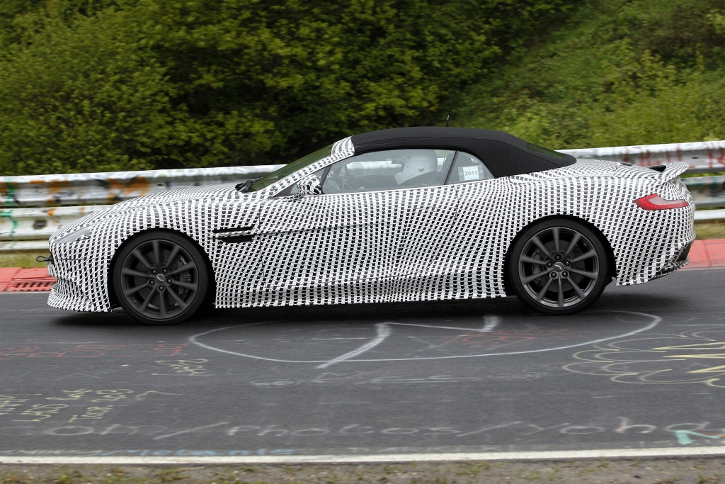 Erwischt: Erlkönig Aston Martin Vanquish Volante  – Schönheit oben ohne 