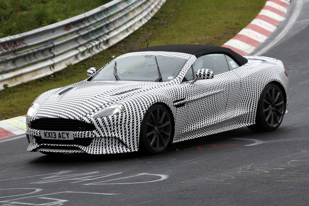Erwischt: Erlkönig Aston Martin Vanquish Volante  – Schönheit oben ohne 