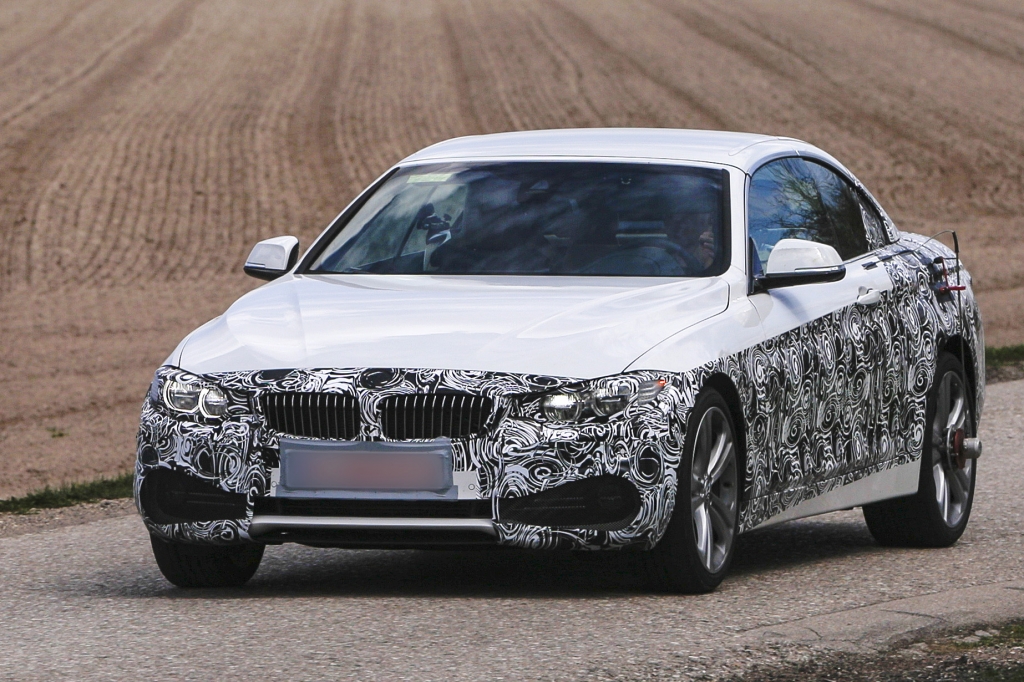 Erwischt: Erlkönig BMW 4er Cabrio – Weitere Hüllen fallen