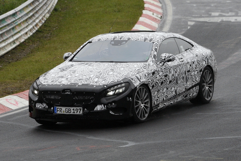 Erwischt: Erlkönig Mercedes S-Klasse Coupé – Luxus mit Stern