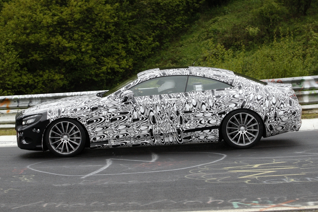 Erwischt: Erlkönig Mercedes S-Klasse Coupé – Luxus mit Stern