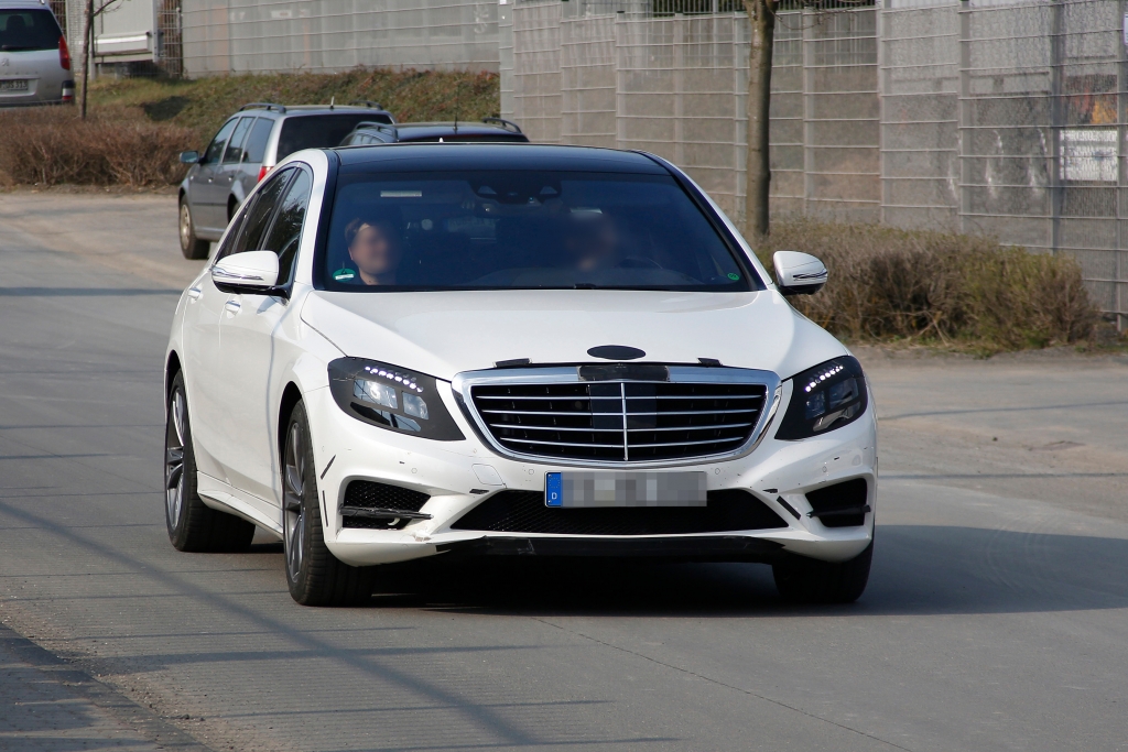 Erwischt: Erlkönig Mercedes S-Klasse – Fahren wie von Geisterhand