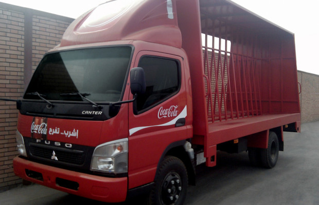 Fuso liefert 140 Canter an Coca-Cola in Ägypten