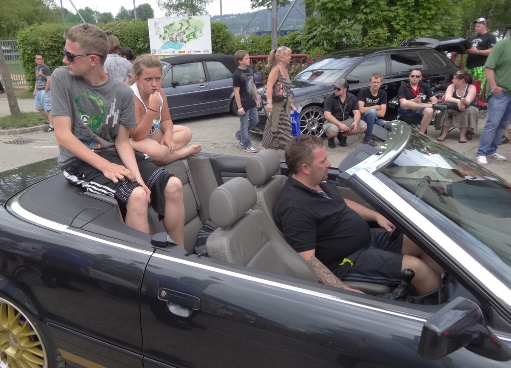 GTI-Treffen 2013: Wieder ein unendlicher Autocorso