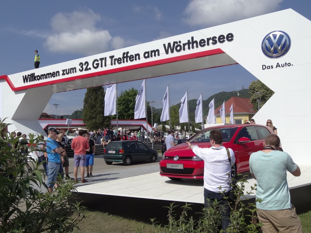 GTI-Treffen 2013: Wieder ein unendlicher Autocorso