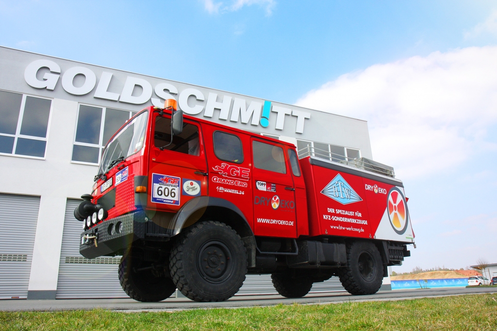Goldschmitt rüstet Expeditionsfahrzeug aus