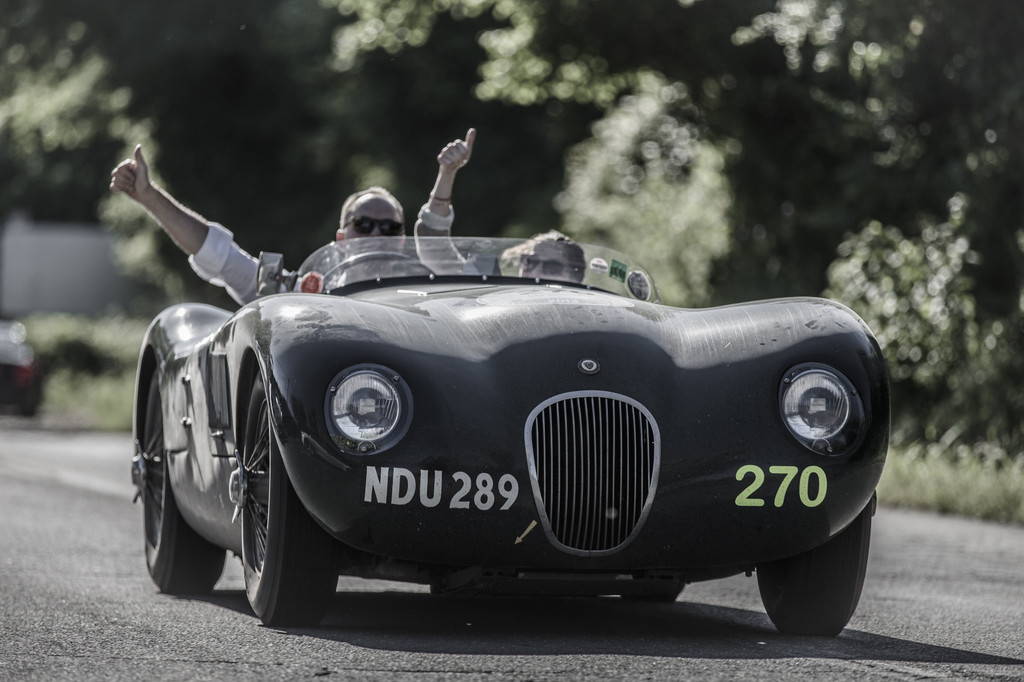 Jaguar zeigt Mille-Miglia-Momente auf Youtube