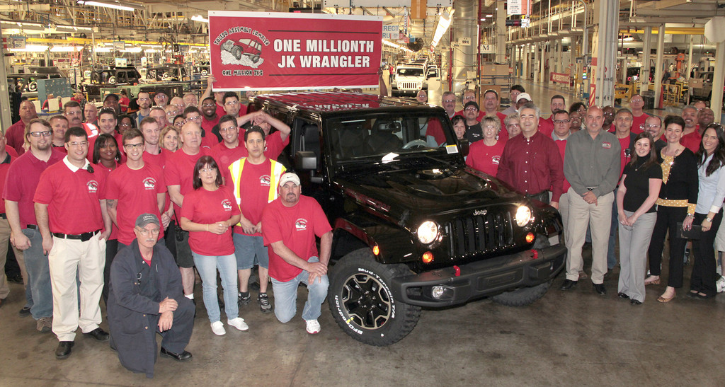 Jeep baut den einmillionsten Wrangler