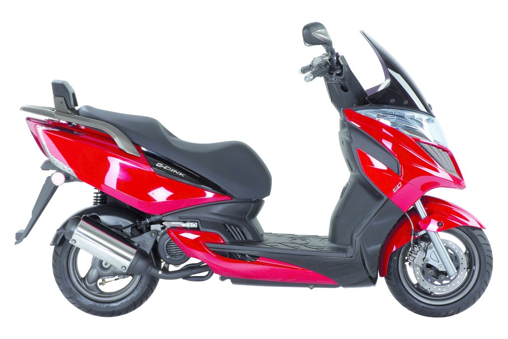 Kymco hat Grand Dink 50 2T modernisiert
