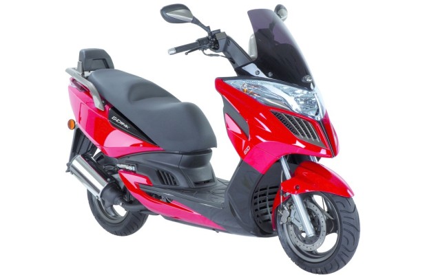 Kymco hat Grand Dink 50 2T modernisiert