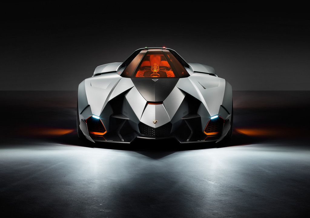 Lamborghini Egoista: Ein Flugzeug auf vier Rädern