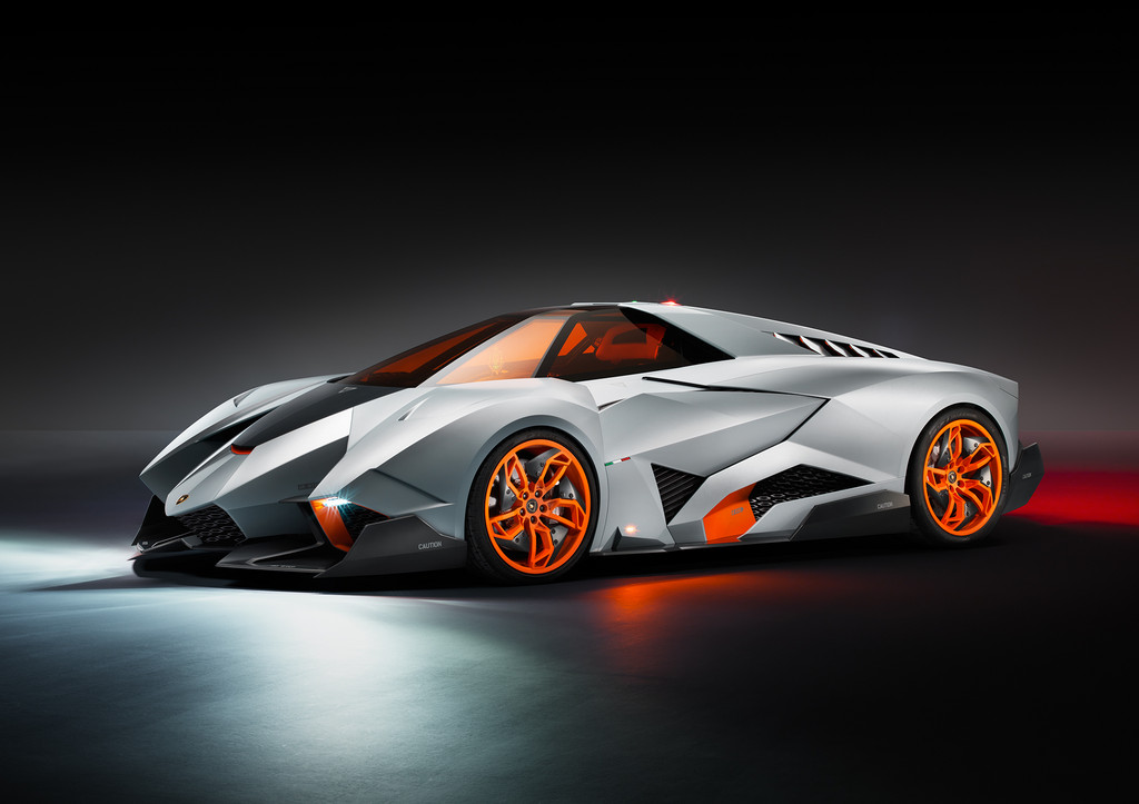 Lamborghini Egoista: Ein Flugzeug auf vier Rädern