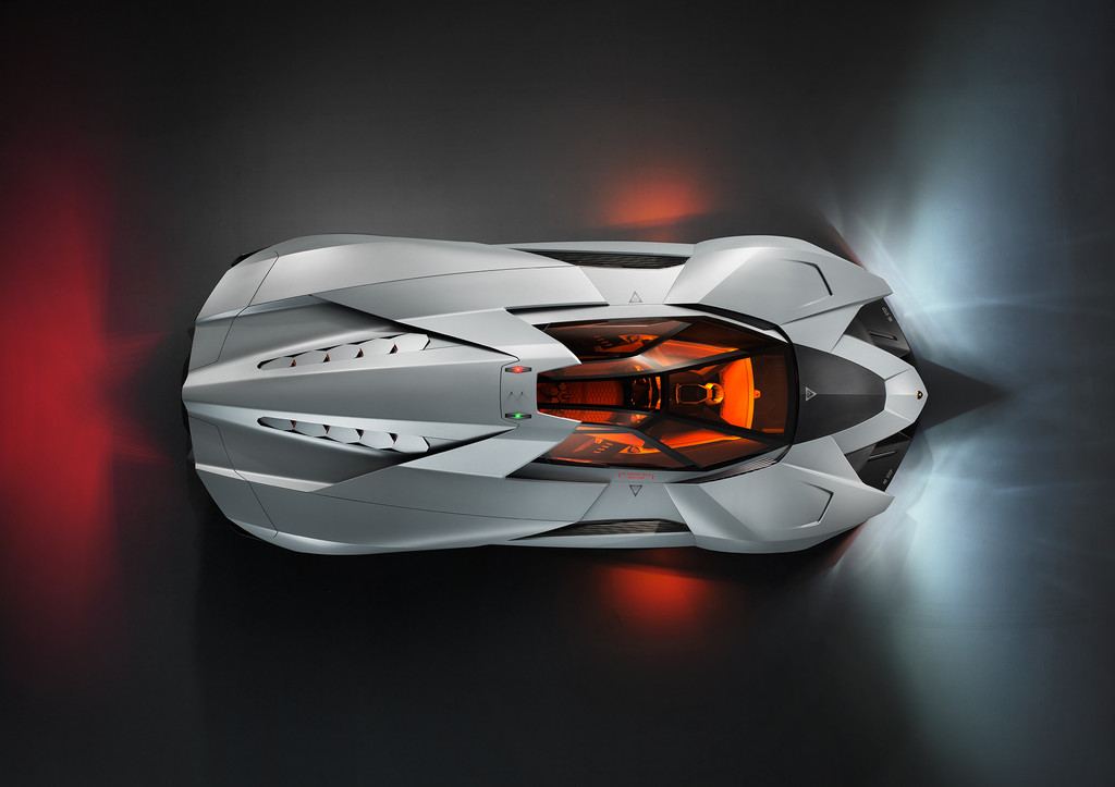 Lamborghini Egoista: Ein Flugzeug auf vier Rädern