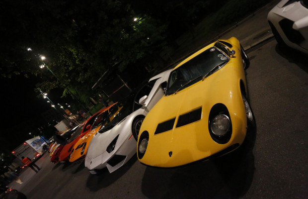 Lamborghini feiert 50. Geburtstag mit PS-Kolonne