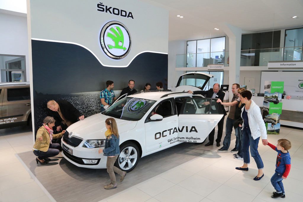 Markteinführung des Skoda Octavia Combi