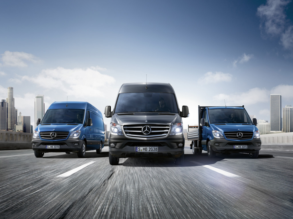 Neuer Mercedes-Benz Sprinter kommt im September