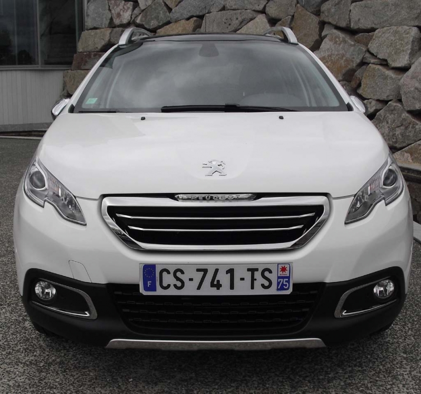 Peugeot 2008: Blick auf die Frontpartie.