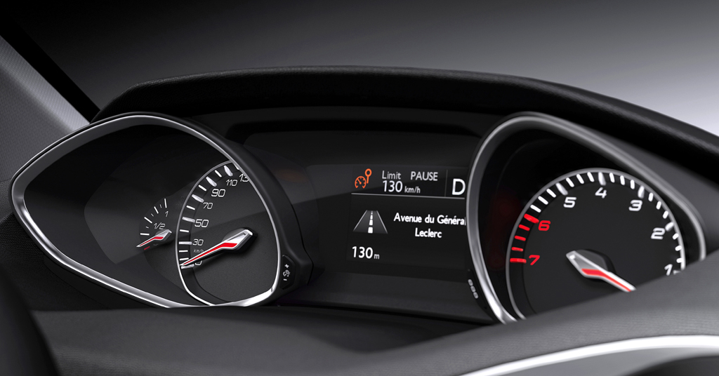 Peugeot 308: Das Kombiinstrument liegt direkter im Blickfeld des Fahrers.
