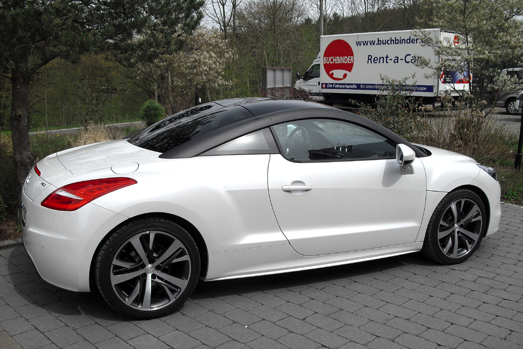 Peugeot RCZ: Und so sieht das Sportcoupé von der Seite aus.