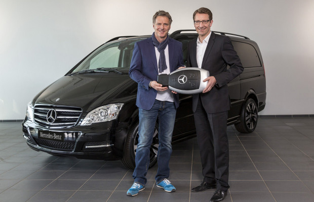 Pilawa Markenbotschafter für den Mercedes-Benz Viano