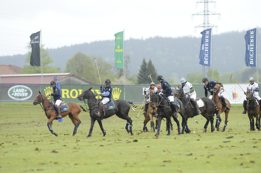 Polo-Team von Land Rover auf Platz 3