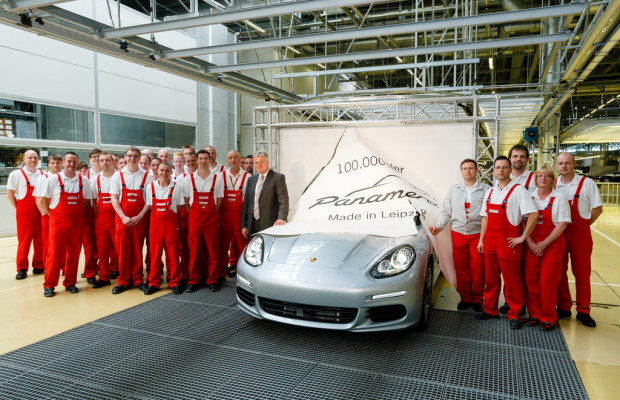 Porsche-Werk Leipzig baut 100 000sten Panamera