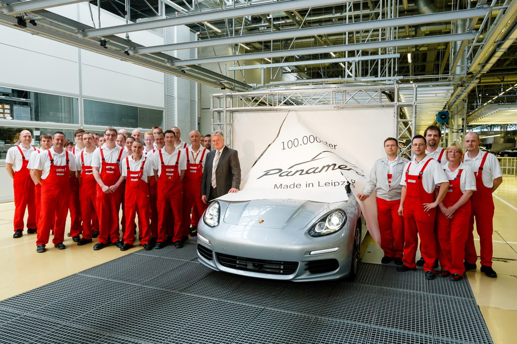 Porsche-Werk Leipzig baut 100 000sten Panamera
