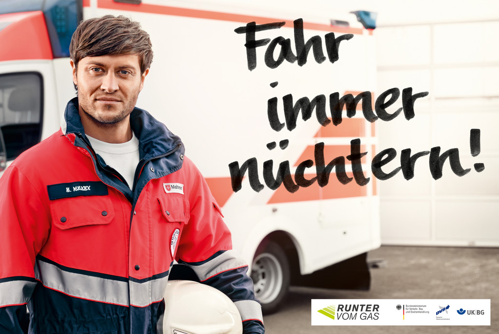 Runter vom Gas: Lebensretter geben Plakaten ihr Gesicht