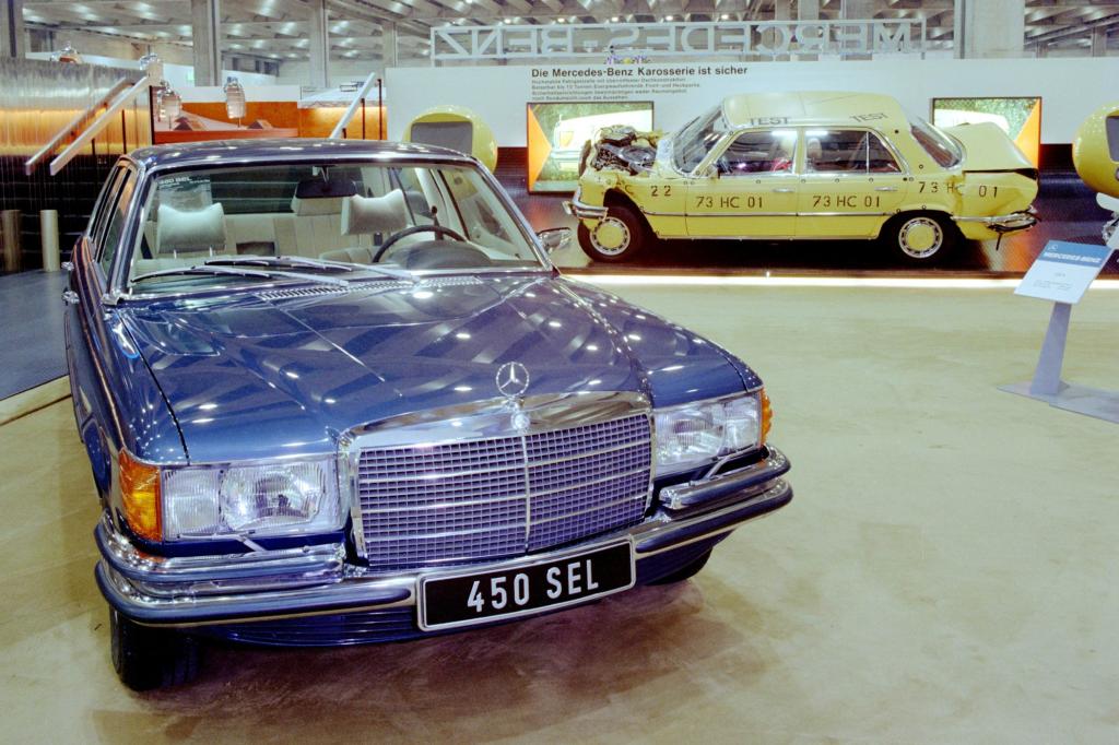S-Klasse W116 Typ 450 SEL IAA Premiere 1973