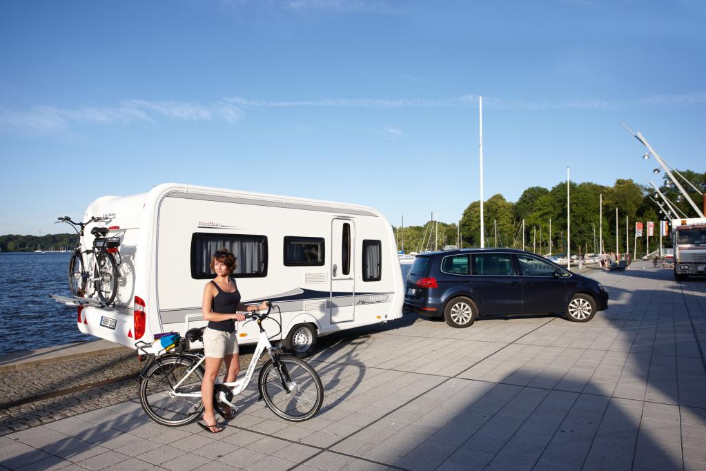 Sicherer Fahrradtransport für Camper
