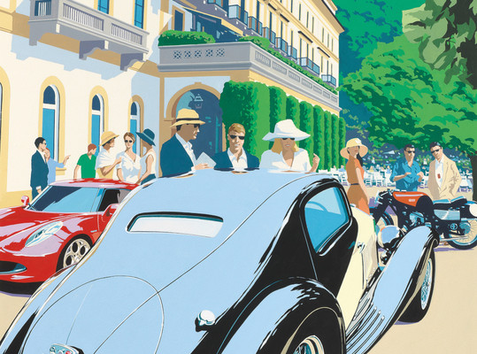 Stelldichein der Klassiker und Concept Cars