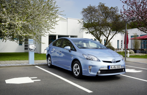 Strom-Parkplätze bei Toyota Deutschland
