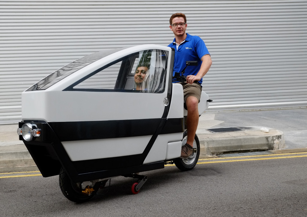 Studenten entwickeln elektrischen Mehrzweck-Roller