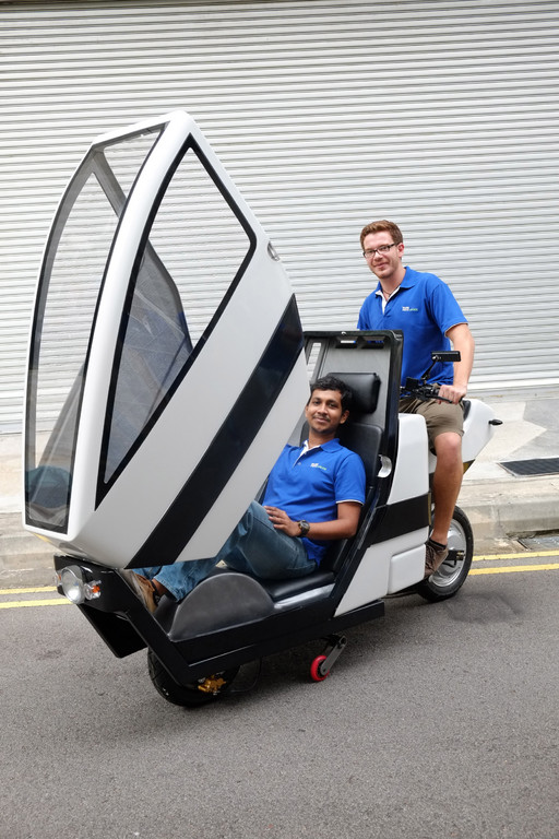 Studenten entwickeln elektrischen Mehrzweck-Roller