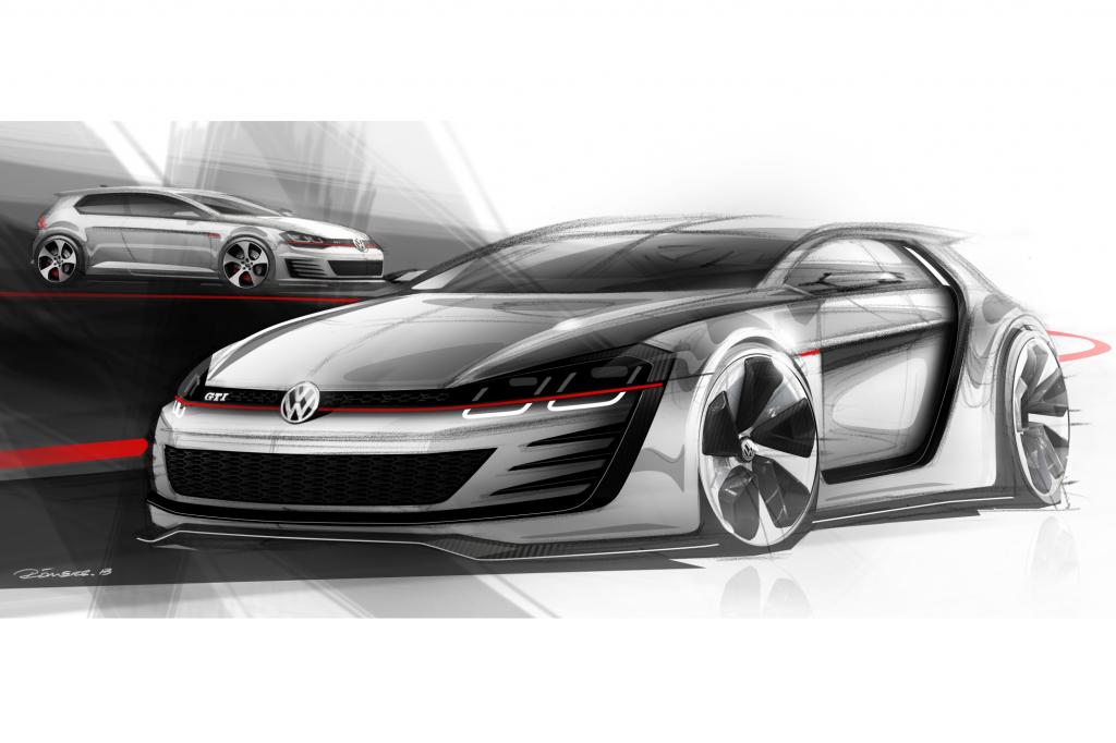 VW stellt eine Rennsport-Studie des GTI vor