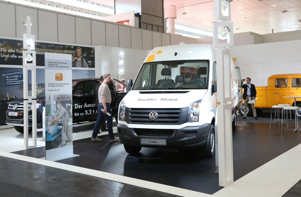 Volkswagen Crafter für Tischler und Schreiner