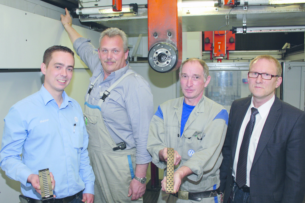 Volkswagen-Schlosser haben 