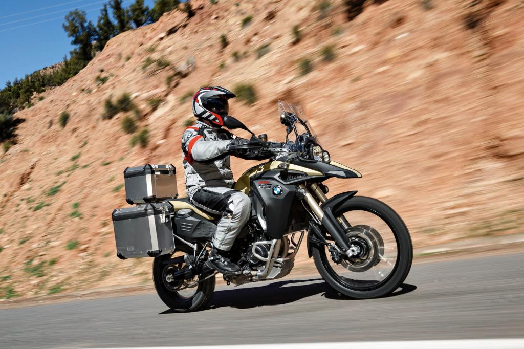 „Sandrover matt“ heißt die Farbe, in der BMW seine neue Fernreise-Enduro lanciert