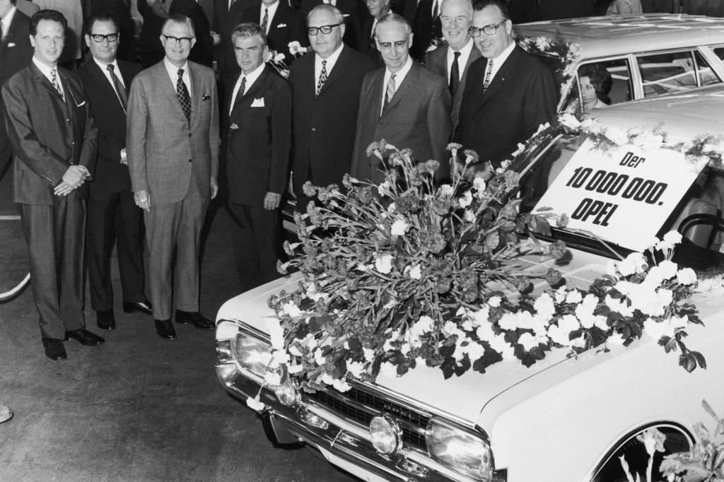 6.September 1971 - Zehn Millionen Opel-Fahrzeuge