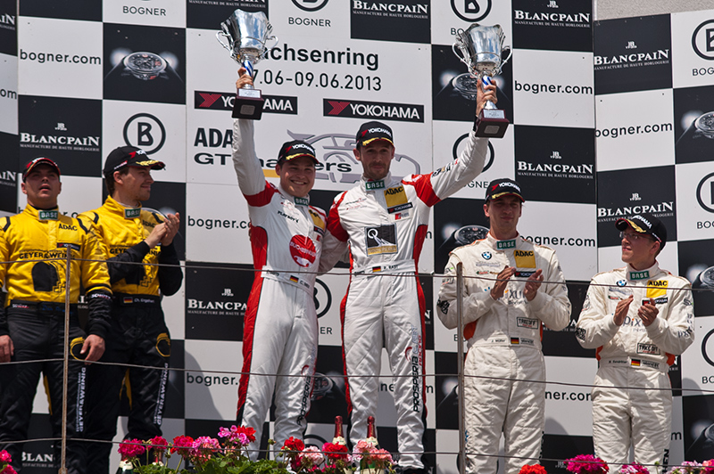 ADAC GT Masters: Mies und Rast fahren Audi-Sieg ein 