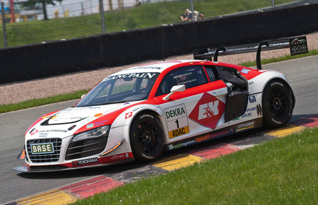 ADAC GT Masters: Mies und Rast fahren Audi-Sieg ein 
