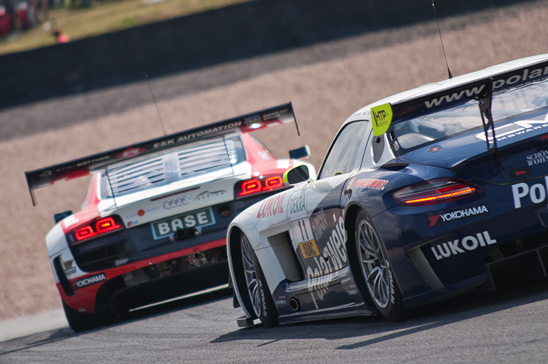 ADAC GT Masters: Mies und Rast fahren Audi-Sieg ein 