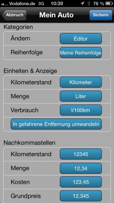 Alles unter Kontrolle: Die KFZ-App FuelLog