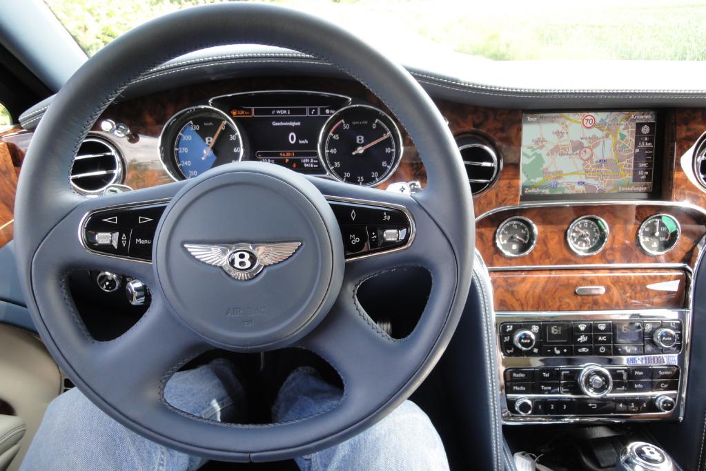 Bentley Mulsanne: Weniger fällt schwer