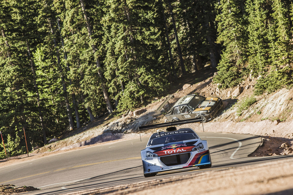 Bestzeit für Peugeot am Pikes Peak
