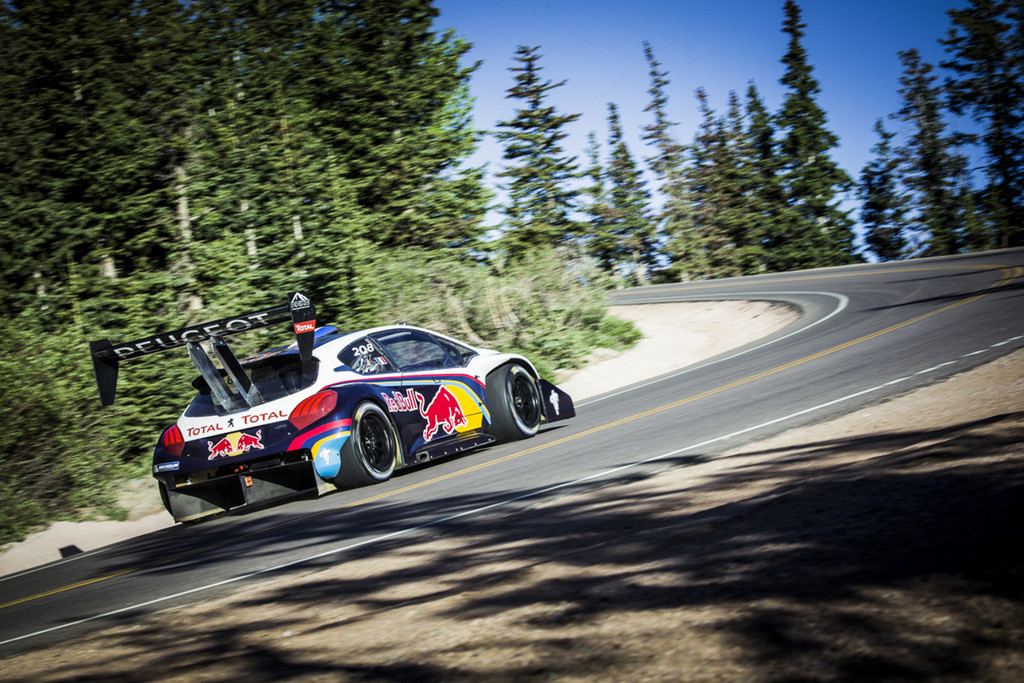 Bestzeit für Peugeot am Pikes Peak