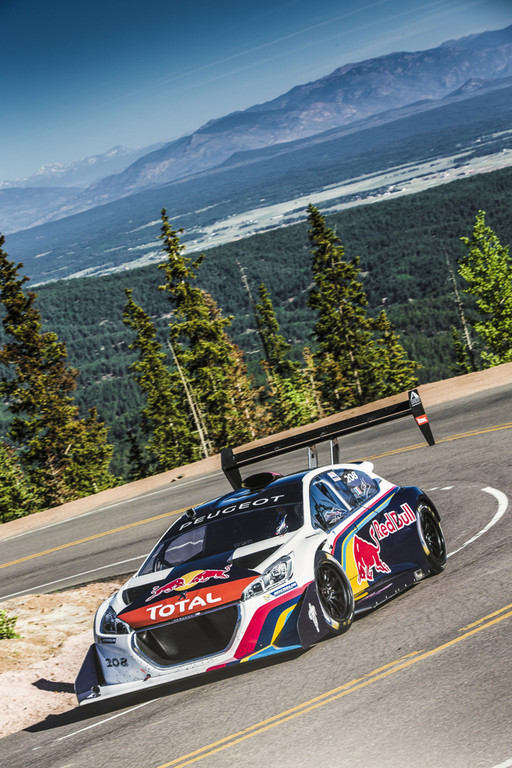 Bestzeit für Peugeot am Pikes Peak